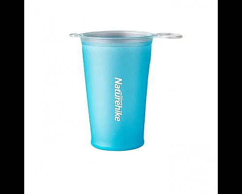 Склянка м'яка Naturehike NH20SJ020 0,2 л, блакитна