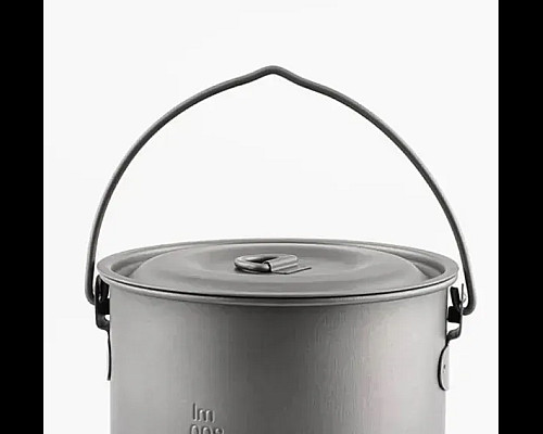 Каструля титанова Mobi Garden NX20666031 800 мл, сіра