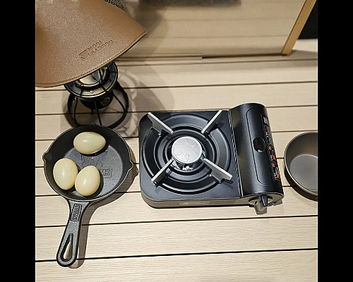 Плита газова портативна Mobi Garden NX23687003, бежева