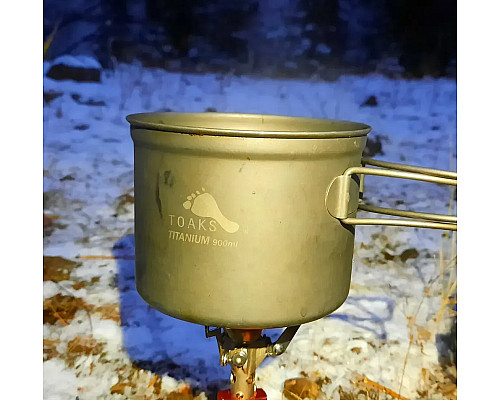Каструля Toaks Titanium D115 мм 900 мл Pot