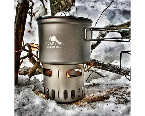 Каструля Toaks Titanium D115 мм 900 мл Pot