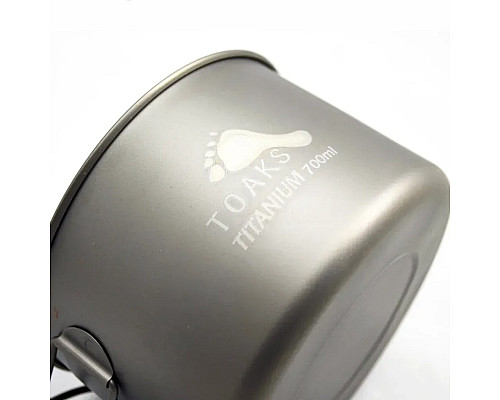 Каструля Toaks Light Titanium 700 мл Pot