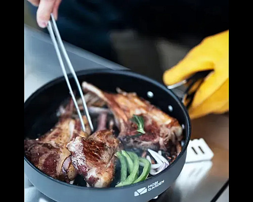 Сковорідка Mobi Garden Saucepan Alu NX20666024, сіра