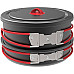 Посуд туристичний Coghlans Hard Anodized Family Cook Set 1824