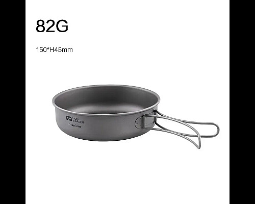 Сковорідка титанова Mobi Garden Saucepan S NX20666034, сіра