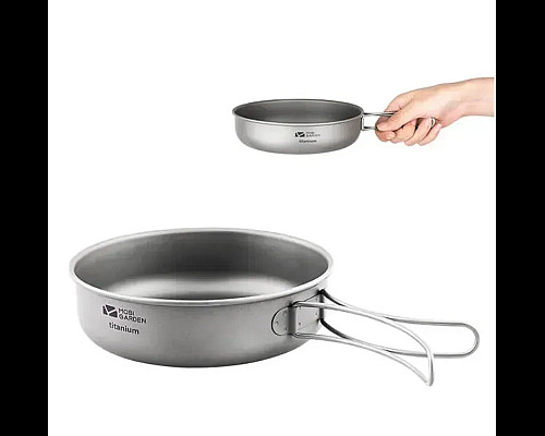 Сковорідка титанова Mobi Garden Saucepan S NX20666034, сіра