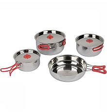 Посуд туристичний Coghlans Stainless Steel Cook Set 1814 