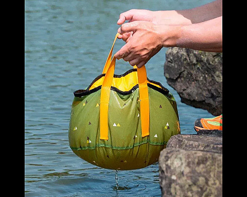 Відро складане Naturehike NH18L010-P S 10 л, синє