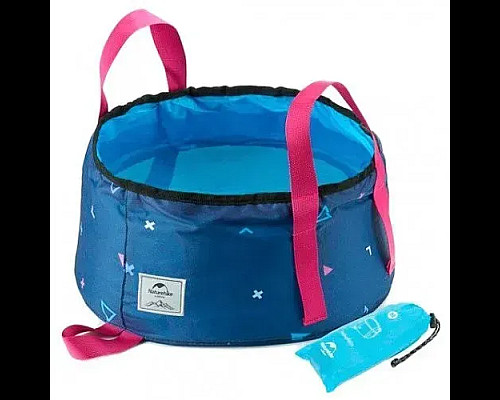 Відро складане Naturehike NH18L010-P L 16 л, синє