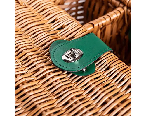 Кошик для пікніка Yiwu на 3 відділення з термосумкою 48 х 33 х 43 см