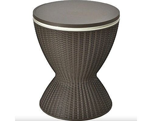 Стіл-холодильник Costway Curver, 30 л коричневий