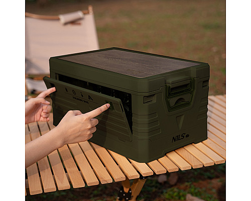 Ящик складаний 2в1 NILS CAMP NCB4002 32 л, зелений