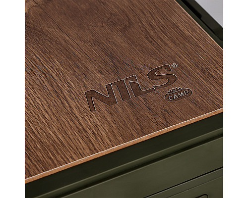 Ящик складаний 2в1 NILS CAMP NCB4002 32 л, зелений