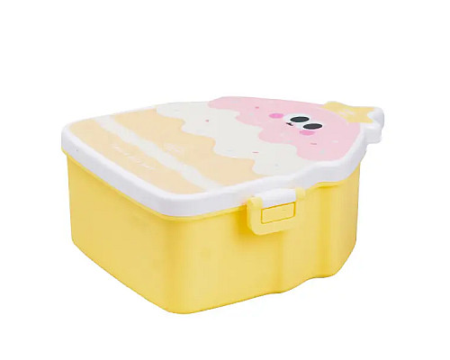 Ланч-бокс дитячий TS Kitchen зі столовими приладами Cake 20 х 18 х 8 см, різнокольоровий