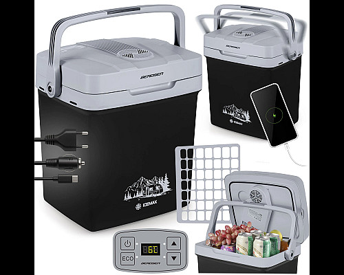 Холодильник туристичний Berdsen Icemax 26 л чорний