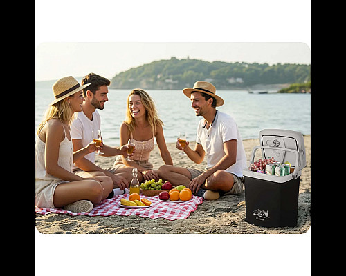 Холодильник туристичний Berdsen Icemax 26 л чорний