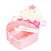 Ланч-бокс дитячий TS Kitchen зі столовими приладами Cake 20 х 18 х 8 см, рожевий
