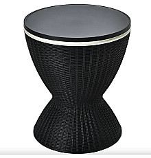 Стіл-холодильник Costway Curver, 30 л чорний