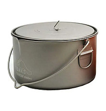 Казанок Toaks Titanium 2000 мл Pot with Bail Handle