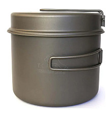 Набір посуду каструля + пательня Toaks Titanium 1600 мл Pot with Pan 