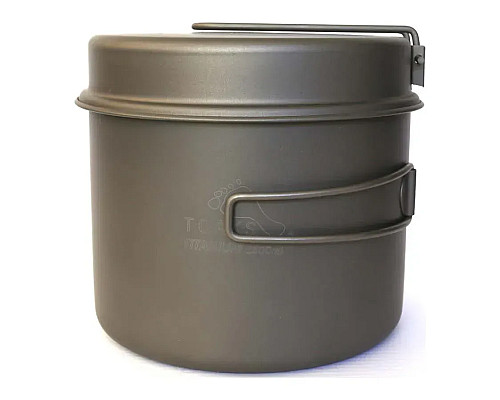 Набір посуду каструля + пательня Toaks Titanium 1600 мл Pot with Pan
