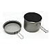 Набір посуду каструля + пательня Toaks Titanium 1600 мл Pot with Pan