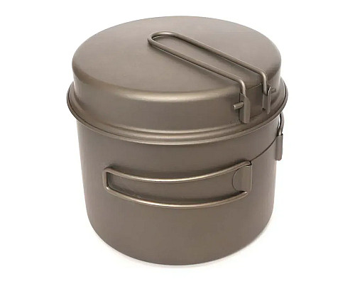 Набір посуду каструля + пательня Toaks Titanium 1600 мл Pot with Pan