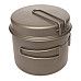 Набір посуду каструля + пательня Toaks Titanium 1600 мл Pot with Pan