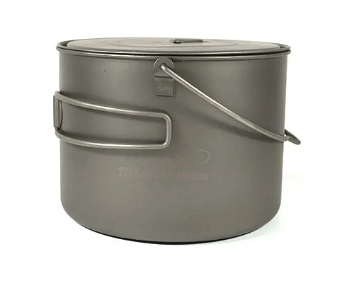 Казанок Toaks Titanium 1600 мл Pot with Bail Handle
