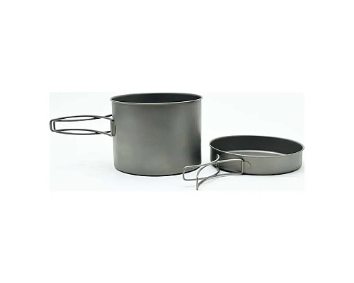 Набір посуду каструля + пательня Toaks Titanium 1300 мл Pot with Pan