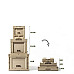 Контейнер складаний Mobi Garden NX21671009 80 л, хакі