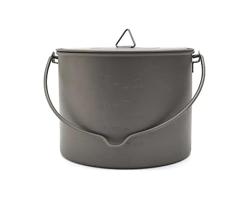 Каструля з розкладними ручками Toaks Titanium 1300 мл Pot with Bail Handle