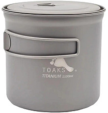 Каструля Toaks Titanium 1100 мл Pot 