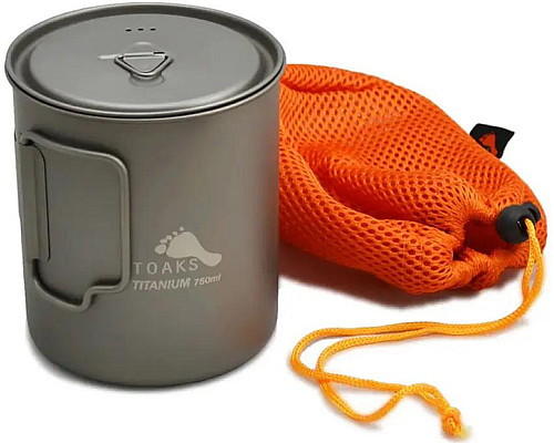 Каструля Toaks Titanium 1100 мл Pot