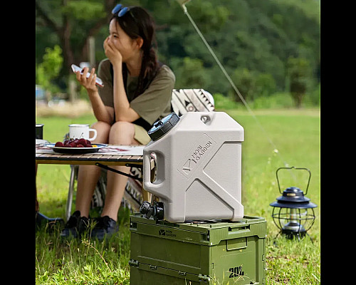Каністра для води Mobi Garden MZ NX22674001 10 л, бежева