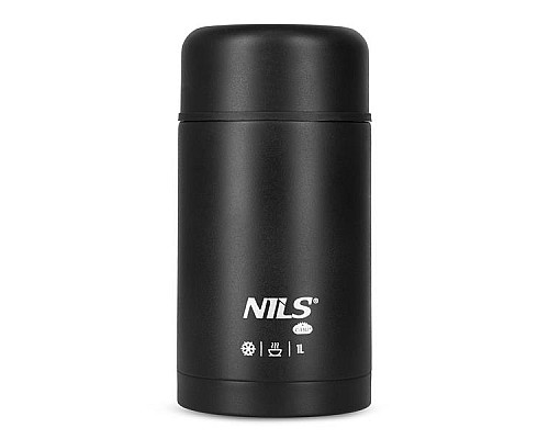 Термос для обіду NILS CAMP NC3802 1 л, чорний
