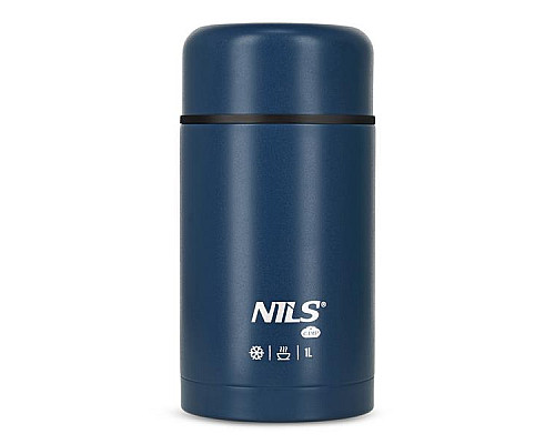 Термос для обіду NILS CAMP NC3802 1 л, синій
