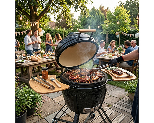 Гриль Kamado керамічний inSPORTline Pyrexo 24”