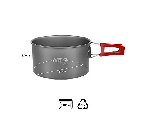 Каструля NILS CAMP NC17119 1,4 л