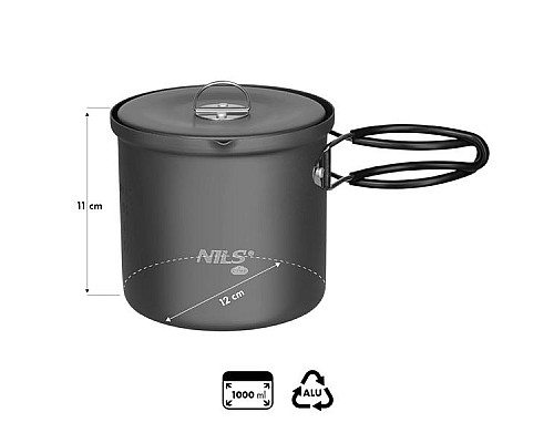 Каструля NILS CAMP NC4202 1 л