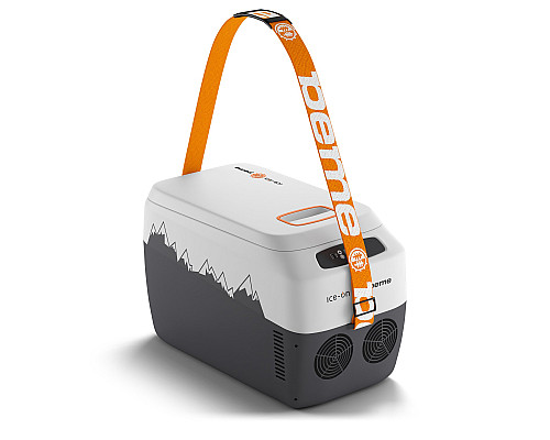 Дорожній холодильник з ременем Peme Go Adventure Orange 30 28,3 л, сірий