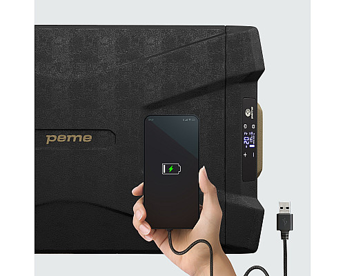 Дорожній холодильник Peme Quest Storm Sand 40, 35,3 л коричневий