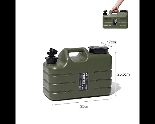 Каністра для води Mobi Garden XZ Pro NX21674007 11 л, зелена