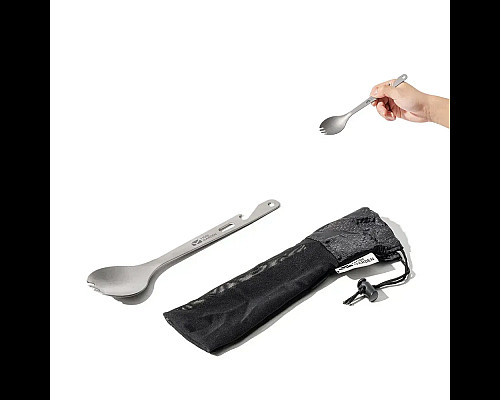 Ложко-виделка титанова Mobi Garden NX21666041