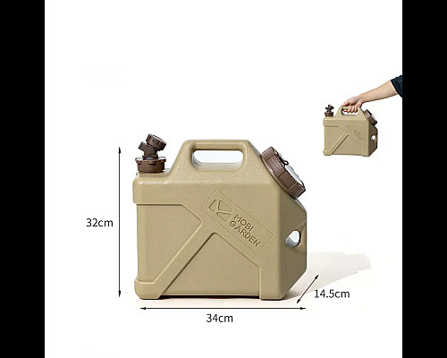 Каністра для води Mobi Garden MZ NX22674001 10 л, хакі