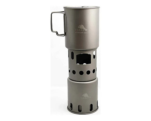 Дров'яна піч Toaks Titanium Backpacking Wood Burning Stove Small