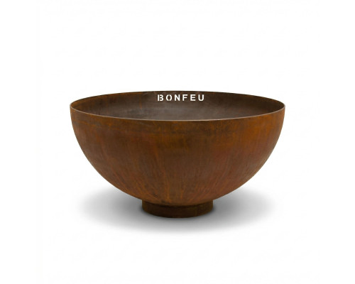 Чаша для вогню BONFEU BONBOWL PRO діаметром 80 см, кортенова сталь