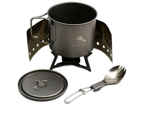 Набір для приготування їжі Toaks Ultralight Titanium Cook System