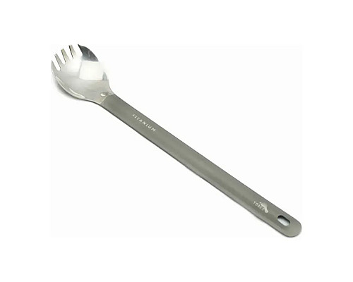 Ложко-виделка Toaks Titanium Long Handle Spork with Polished Bowl