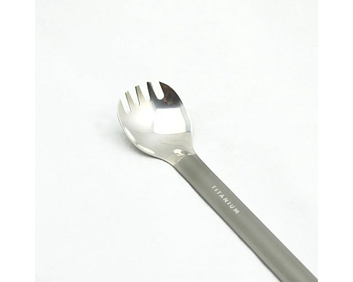 Ложко-виделка Toaks Titanium Long Handle Spork with Polished Bowl